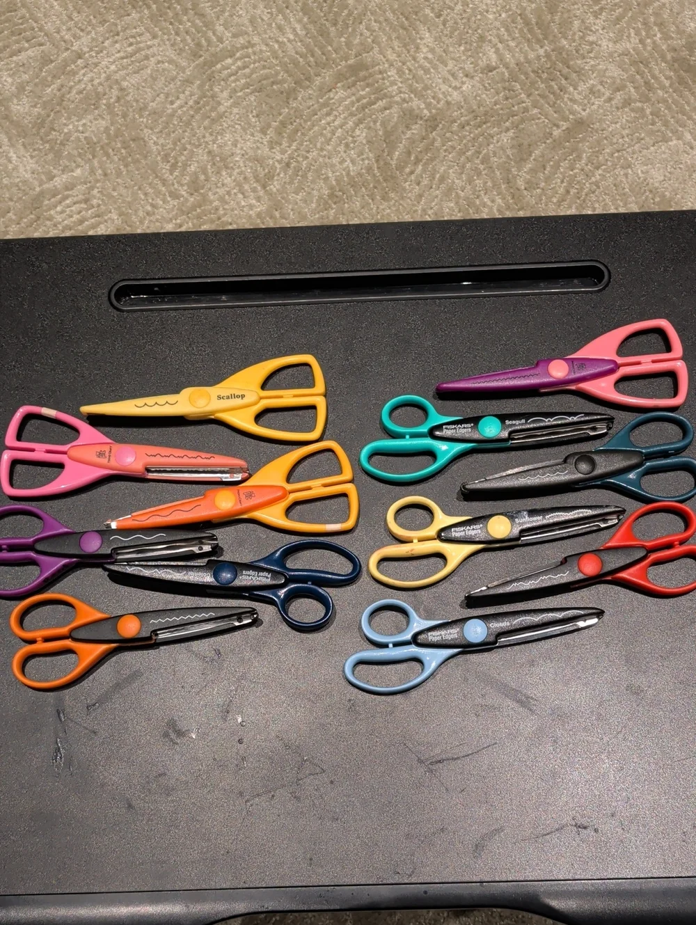 Decorative Edge Craft Scissors Set - Multicolor (12)